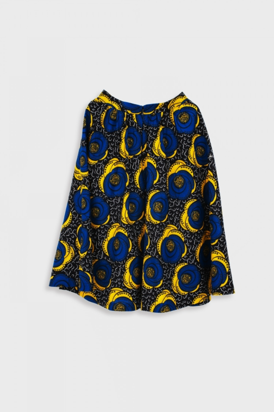 Blue blossom on Serengeti Skirt